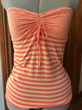 Y2K Striped Tube Top from Garage